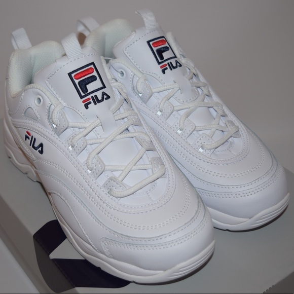 🏃‍♀️Fila Women's Disarray Shoe White Size 7.5 - Picture 4 of 4